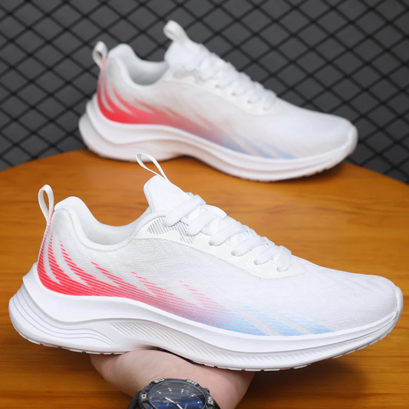 Damen leichte Lauf Sneakers mit atmungsaktiver Oberflächenstruktur Heidi Mode - Image 6