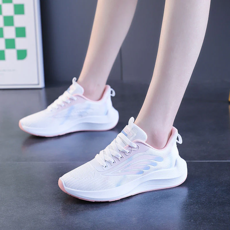 Damen Leichte Lauf- und Freizeitsneaker mit atmungsaktiver Oberseite und rutschfester Sohle Heidi Mode - Image 4