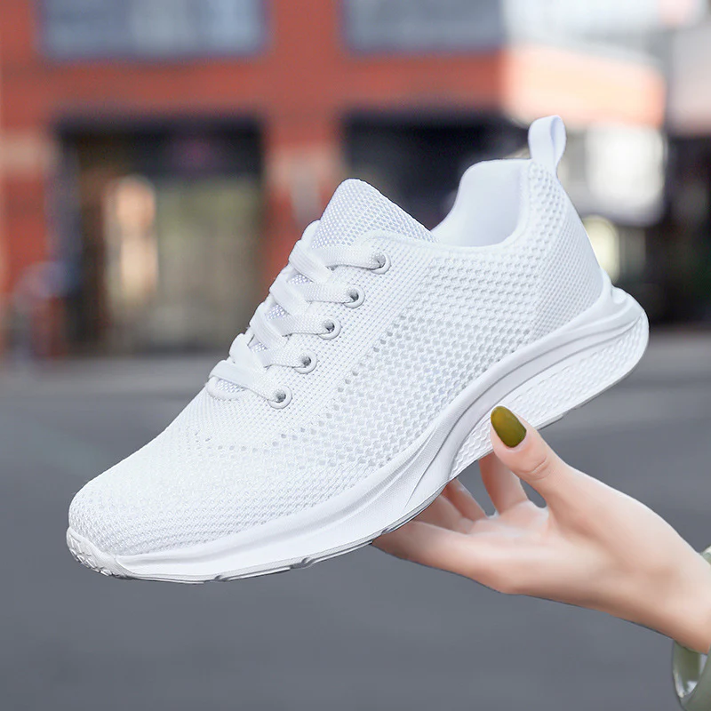 Damen Leichte Laufschuhe mit atmungsaktivem Mesh-Obermaterial und flexibler Sohle Heidi Mode - Image 3