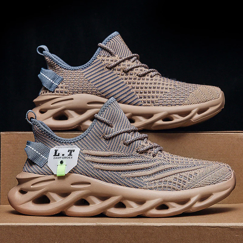 Damen Leichte Mesh-Laufschuhe mit atmungsaktivem Design und dämpfender Sohle Heidi Mode - Image 7