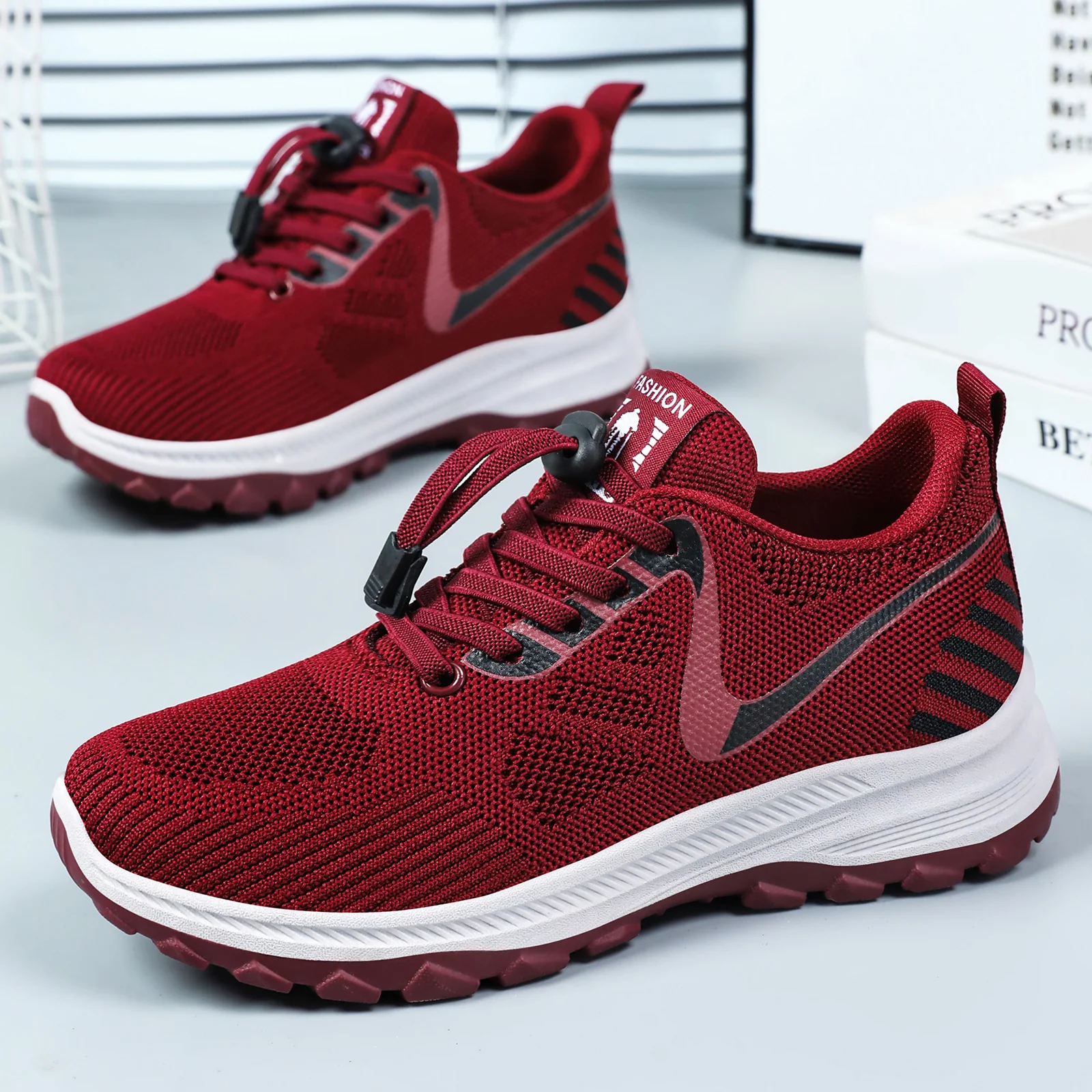 Damen Leichte Mesh-Laufschuhe mit flexibler Sohle Heidi Mode - Image 6