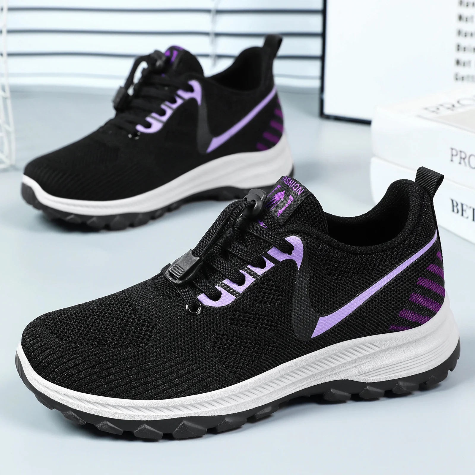 Damen Leichte Mesh-Laufschuhe mit flexibler Sohle Heidi Mode - Image 8