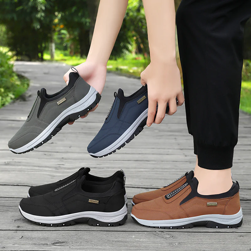 Damen Leichte Outdoor-Sneakers mit rutschfester Sohle und praktischem Slip-On Design Heidi Mode - Image 3