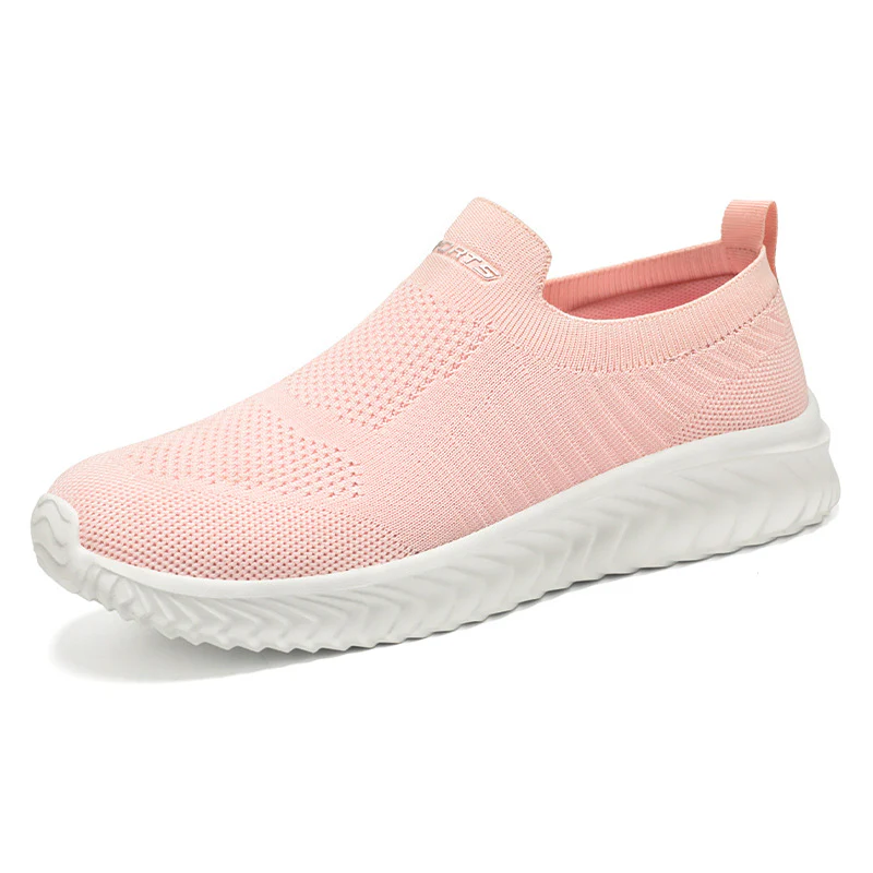 Damen Leichte Slip-On Freizeitschuhe mit atmungsaktivem Strickdesign Heidi Mode - Image 7