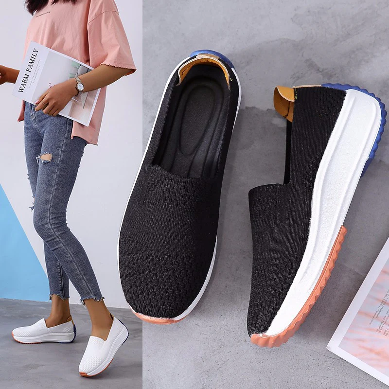 Damen Leichte Slip-On Sneakers Heidi Mode - Image 2
