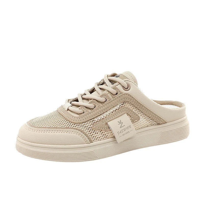 Damen leichte Slip-On Sneakers mit atmungsaktiver Mesh-Oberfläche Heidi Mode - Image 5