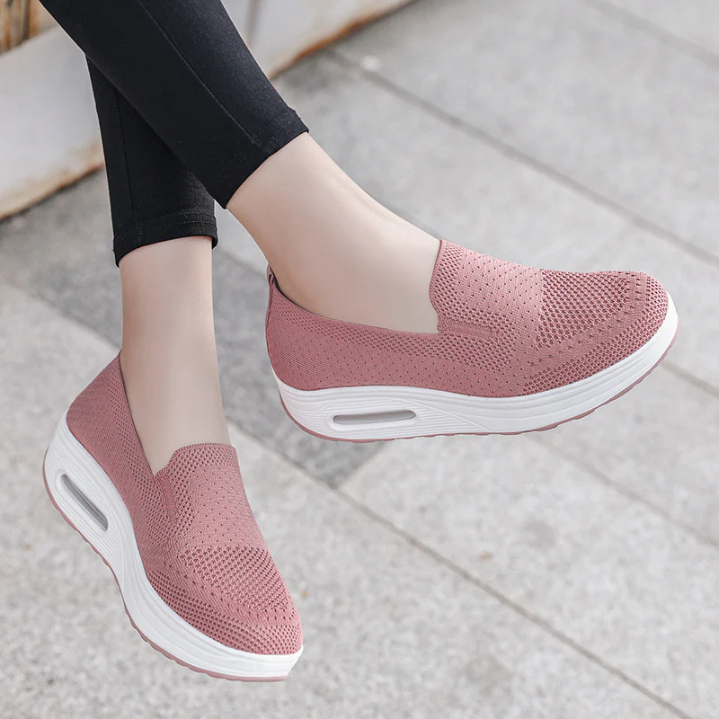 Damen Leichte Slip-On Sneakers mit Luftpolsterung Heidi Mode - Image 2