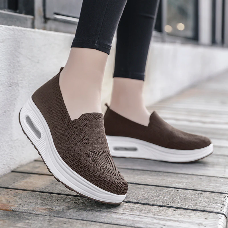 Damen Leichte Slip-On Sneakers mit Luftpolsterung Heidi Mode - Image 3