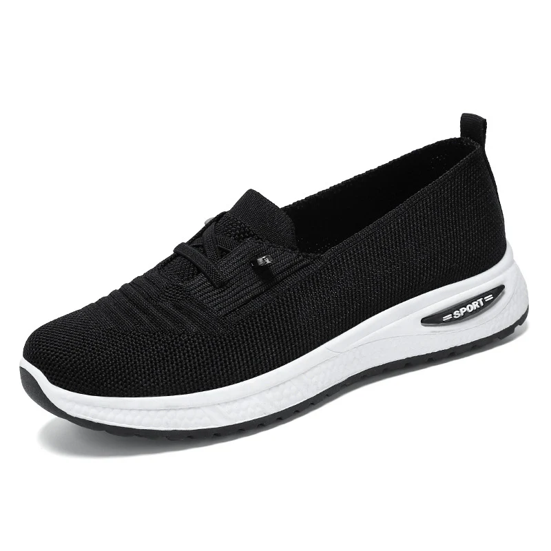 Damen Leichte Slip-On Sportschuhe mit weichem Mesh-Obermaterial Heidi Mode - Image 5