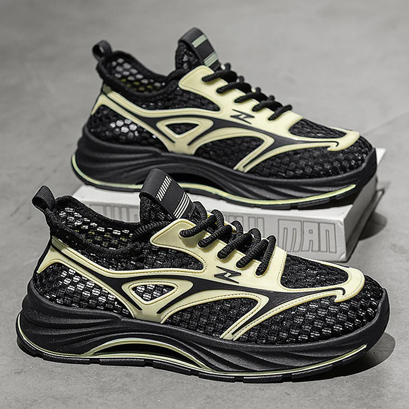 Damen leichte Sport Sneakers mit atmungsaktivem Mesh-Obermaterial und dämpfender Sohle Heidi Mode - Image 2