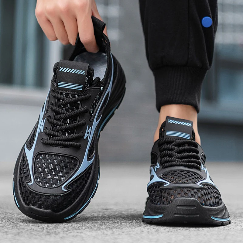 Damen leichte Sport Sneakers mit atmungsaktivem Mesh-Obermaterial und dämpfender Sohle Heidi Mode - Image 4