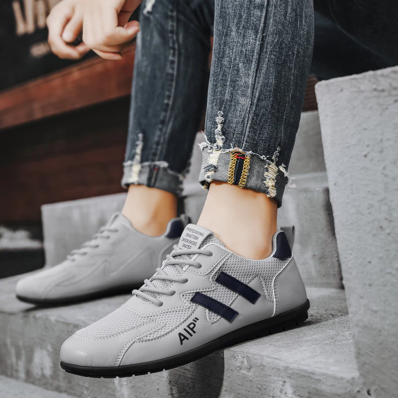 Damen Leichte Sportfreizeitschuhe mit atmungsaktivem Obermaterial und rutschfester Sohle Heidi Mode - Image 3