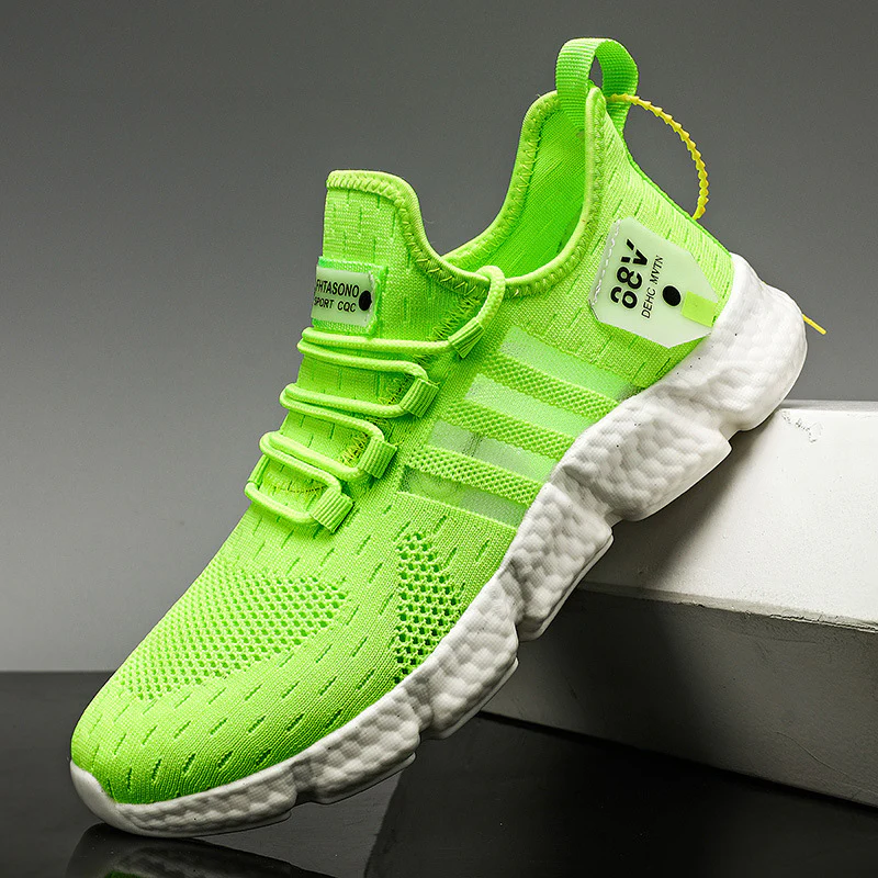 Damen Leichte Sportsneaker mit atmungsaktivem Mesh-Obermaterial und dynamischer Dämpfungstechnologie Heidi Mode - Image 4