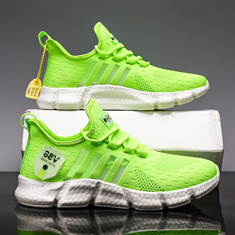 Damen Leichte Sportsneaker mit atmungsaktivem Mesh-Obermaterial und dynamischer Dämpfungstechnologie Heidi Mode - Image 6
