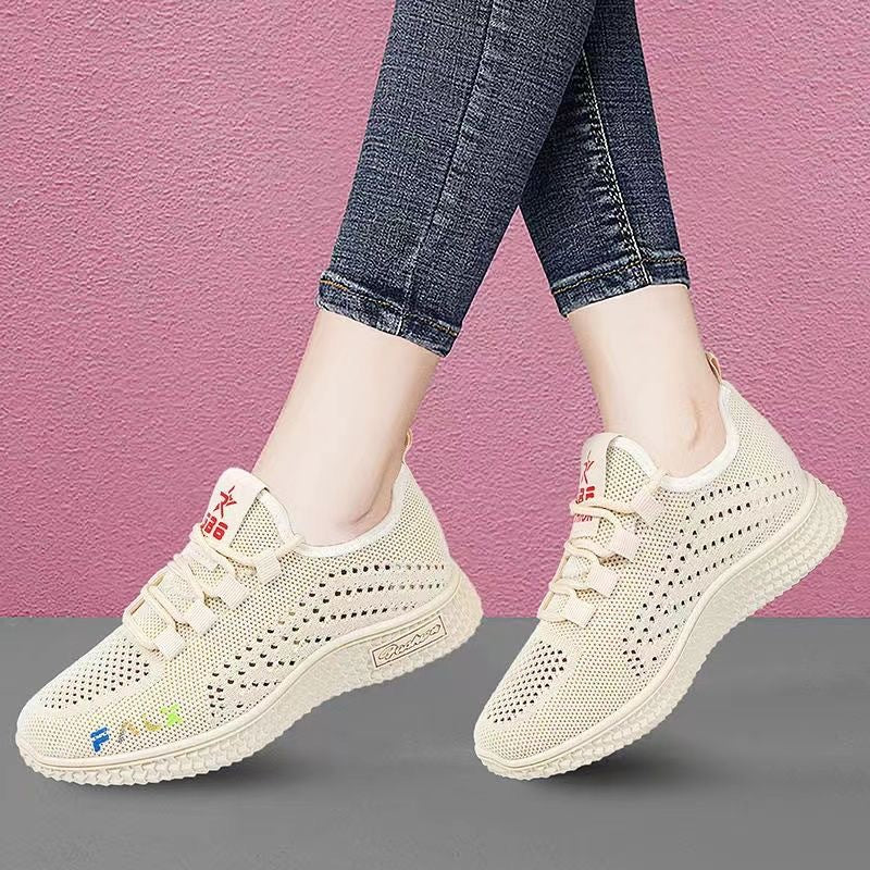 Damen Leichte und atmungsaktive Freizeitsneaker mit strategischer Belüftung Heidi Mode - Image 2