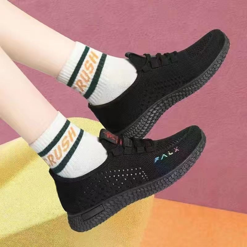 Damen Leichte und atmungsaktive Freizeitsneaker mit strategischer Belüftung Heidi Mode - Image 3