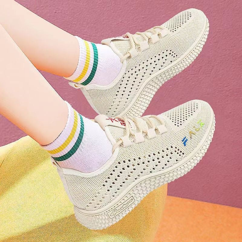 Damen Leichte und atmungsaktive Freizeitsneaker mit strategischer Belüftung Heidi Mode - Image 6