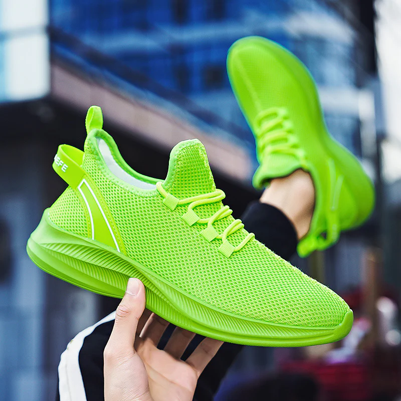 Damen Leichte und atmungsaktive Lauf Sneakers mit elastischem Obermaterial Heidi Mode - Image 4