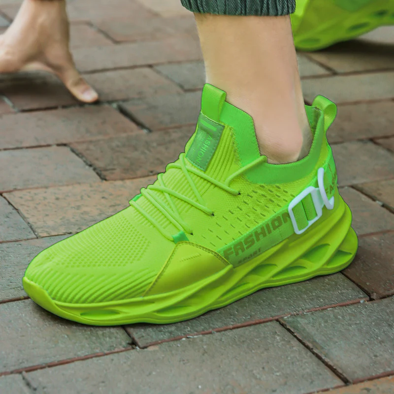 Damen Leichte und atmungsaktive Laufschuhe mit flexiblem Obermaterial Heidi Mode - Image 2