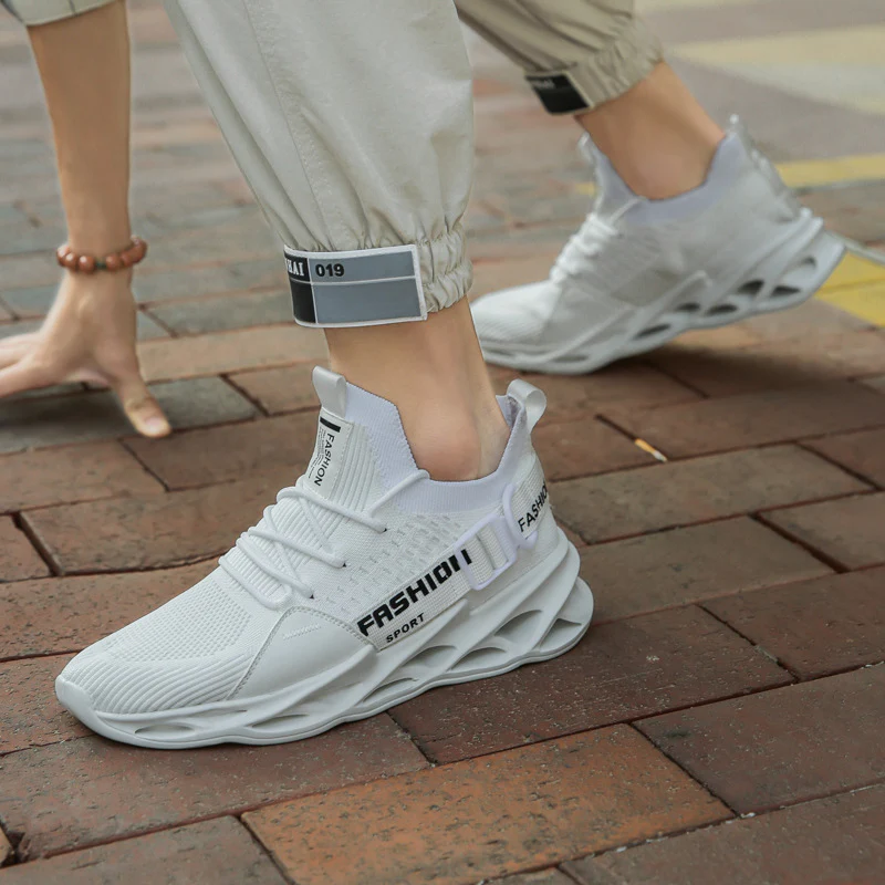Damen Leichte und atmungsaktive Laufschuhe mit flexiblem Obermaterial Heidi Mode - Image 4