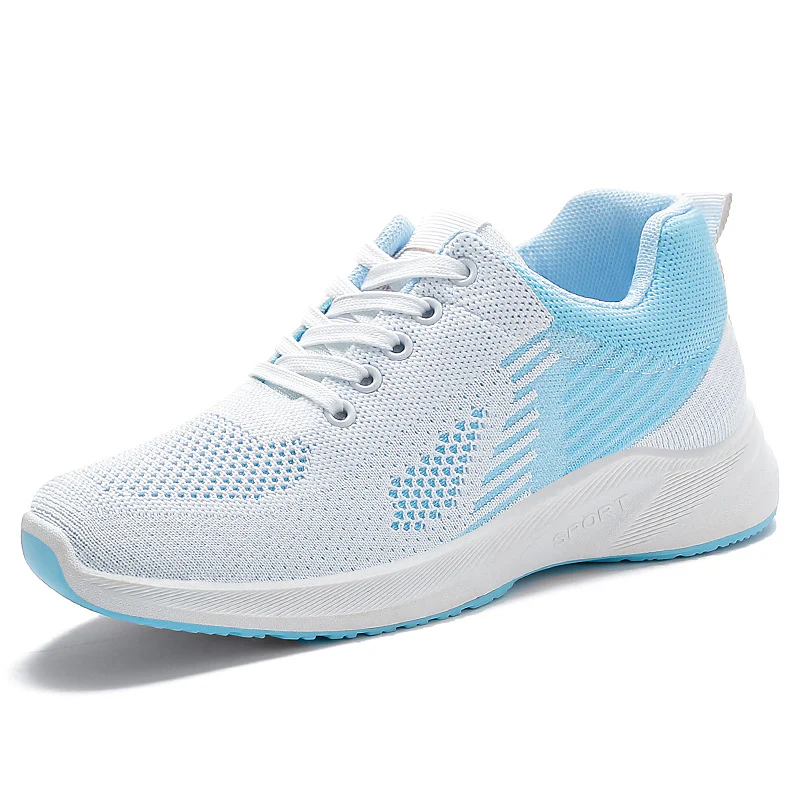 Damen Leichte und atmungsaktive Laufschuhe mit innovativem Strickdesign Heidi Mode - Image 6