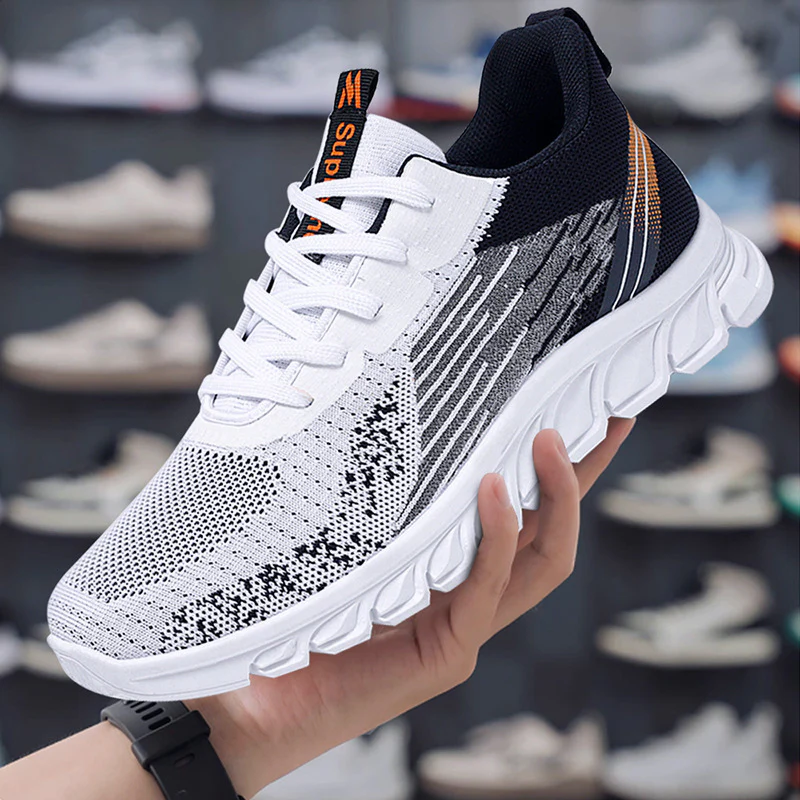 Damen Leichte und atmungsaktive Laufschuhe mit innovativem Strickobermaterial Heidi Mode - Image 2