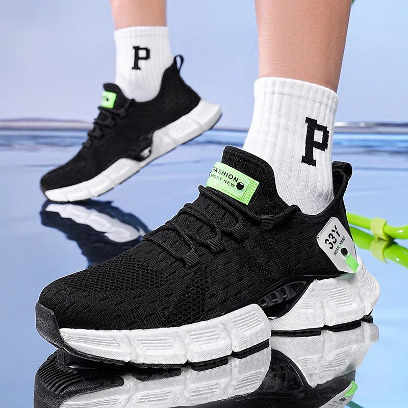 Damen Leichte und atmungsaktive Lifestyle Sneaker mit stoßdämpfender Sohle Heidi Mode - Image 4