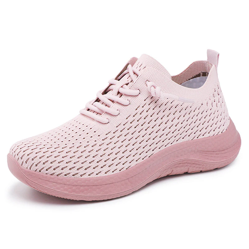 Damen Leichte und atmungsaktive Sneaker mit flexiblem Strickoberteil Heidi Mode - Image 7