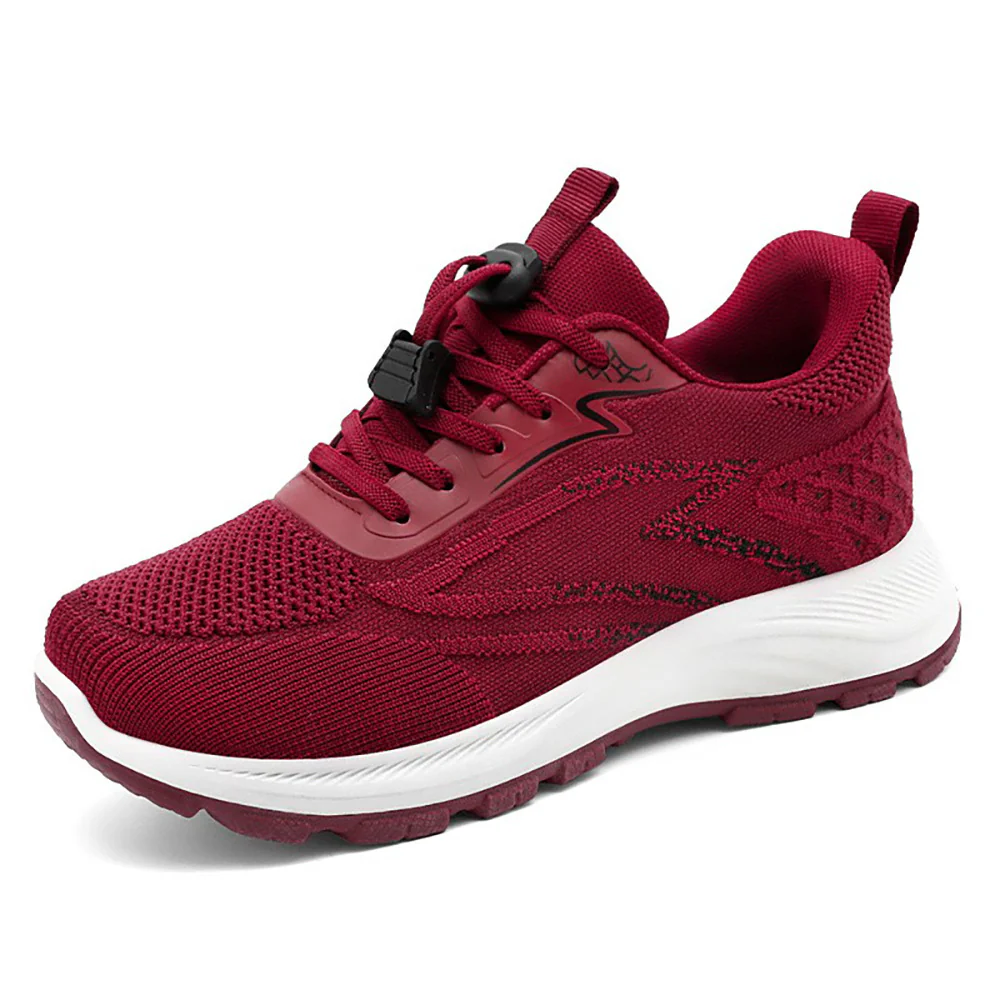 Damen Leichte und atmungsaktive Sport-Sneakers mit elastischem Obermaterial Heidi Mode - Image 4