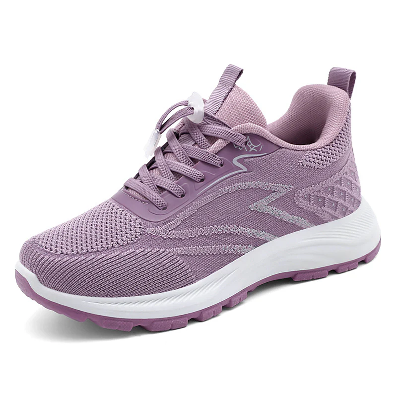Damen Leichte und atmungsaktive Sport-Sneakers mit elastischem Obermaterial Heidi Mode - Image 5