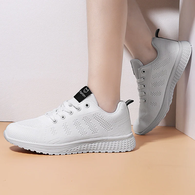 Damen Leichte und atmungsaktive Sport Sneakers mit flexibler Laufsohle Heidi Mode - Image 11