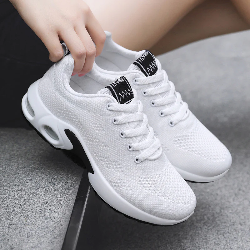 Damen Leichte und atmungsaktive Sportschuhe mit dämpfender Sohle Heidi Mode - Image 2