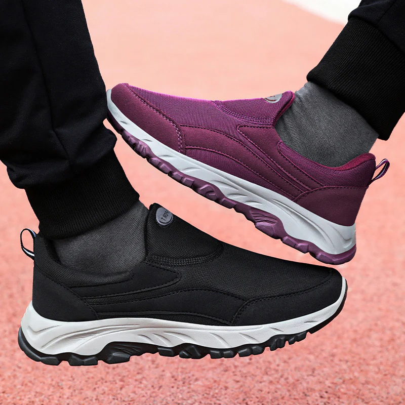 Damen Leichte und bequeme Slip-On Sneakers mit rutschfester Sohle Heidi Mode - Image 2