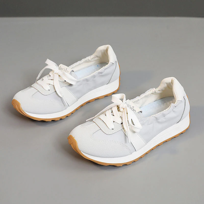 Damen Leichte und flexible Freizeitsneaker mit elastischer Einfassung Heidi Mode - Image 2