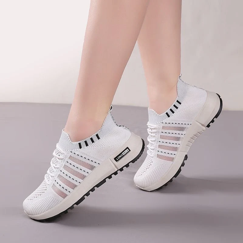 Damen Leichte und flexible Sportsneaker mit atmungsaktivem Obermaterial Heidi Mode - Image 2