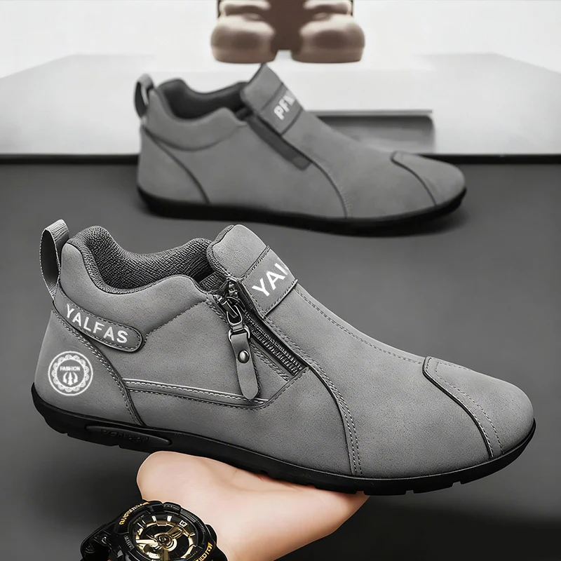 Damen Leichte und wasserabweisende Ankle Boots mit praktischem Reißverschluss Heidi Mode - Image 3