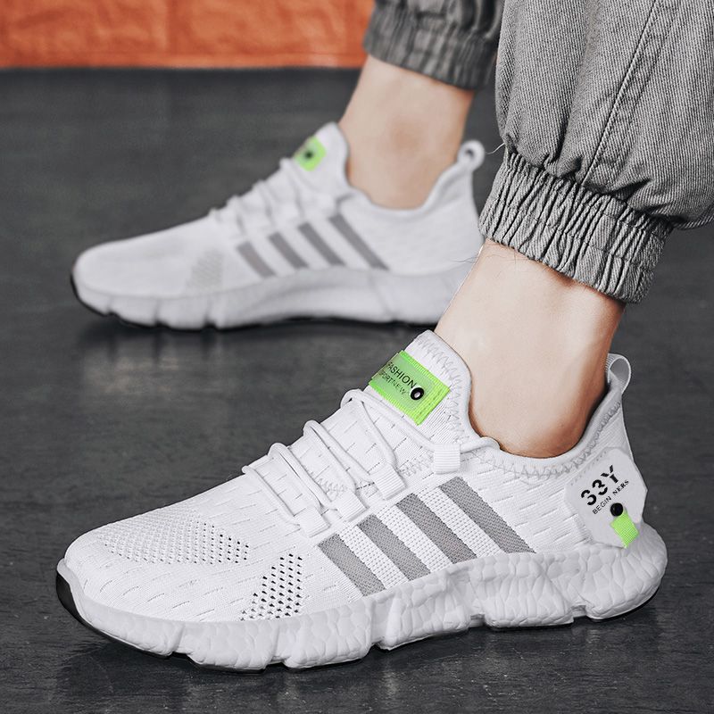Damen Leichtgewichtige und atmungsaktive Lauf-Sneaker mit flexiblem Obermaterial Heidi Mode - Image 3