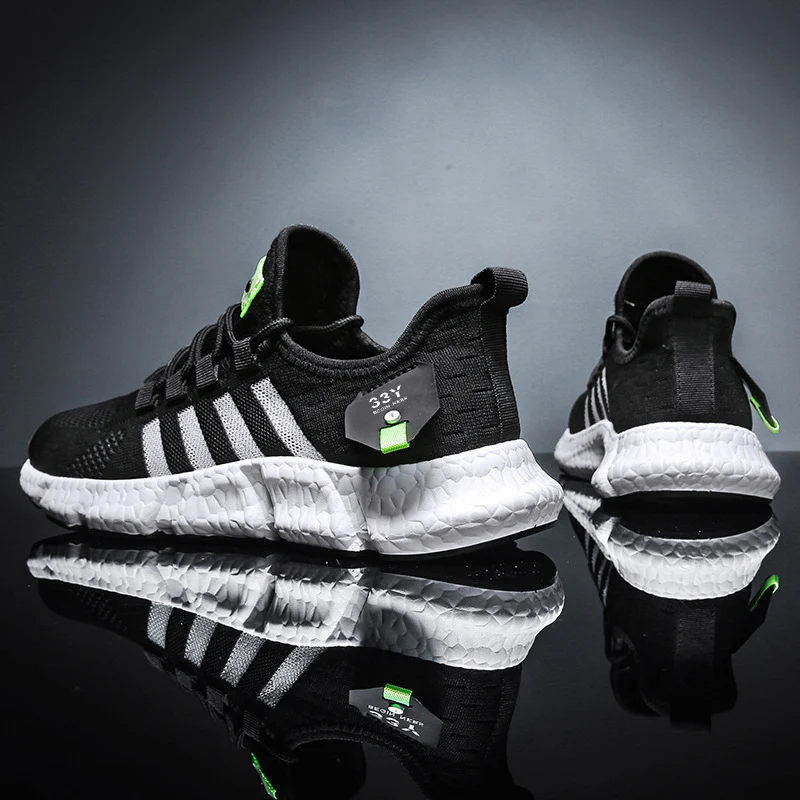 Damen Leichtgewichtige und atmungsaktive Lauf-Sneaker mit flexiblem Obermaterial Heidi Mode - Image 4