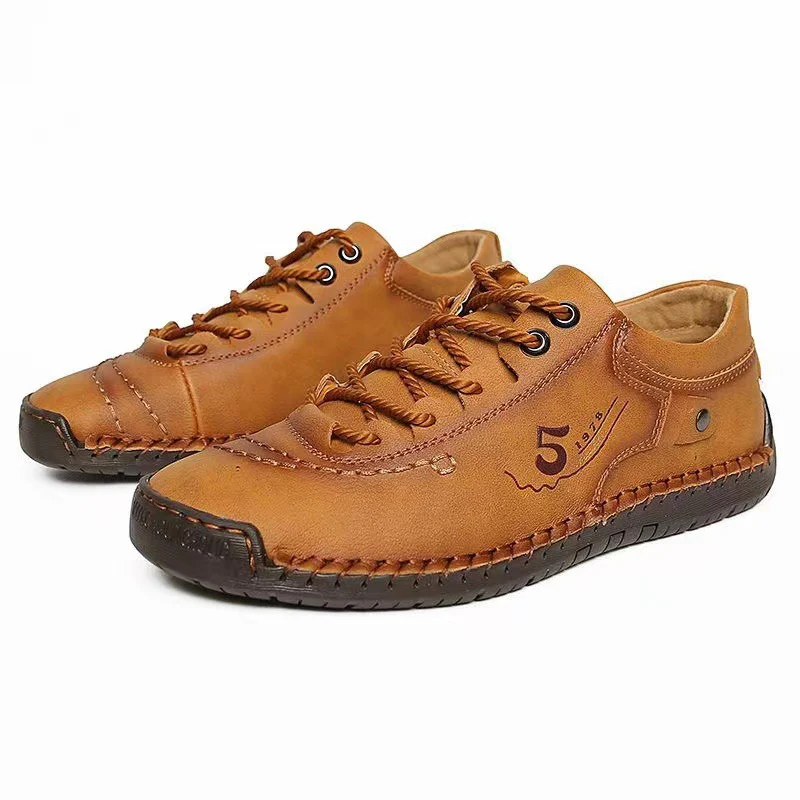 Damen Leinensneaker mit handgefertigtem Obermaterial und rutschfester Sohle Heidi Mode