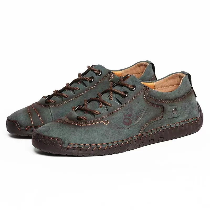 Damen Leinensneaker mit handgefertigtem Obermaterial und rutschfester Sohle Heidi Mode - Image 6