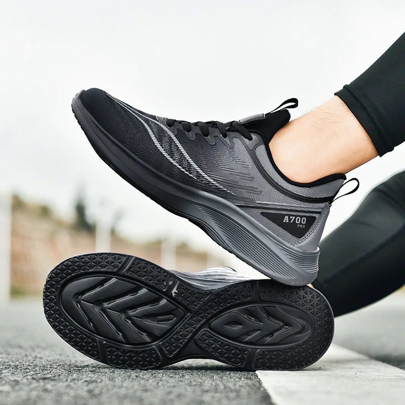 Damen Leistungsfähige Laufschuhe mit atmungsaktivem Obermaterial und dynamischem Dämpfungssystem Heidi Mode - Image 3