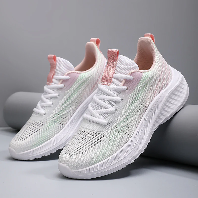 Damen Leistungsstarke Laufschuhe mit atmungsaktivem Obermaterial und komfortabler Dämpfung Heidi Mode - Image 4