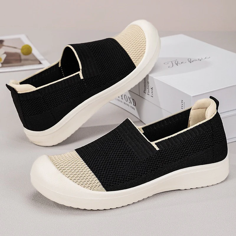 Damen Lifestyle Slipper mit elastischem Einsatz und strukturiertem Obermaterial Heidi Mode - Image 7