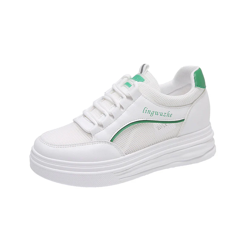 Damen Lifestyle Sneakers mit atmungsaktiver Mesh-Oberfläche und bequemer Dämpfung Heidi Mode - Image 5