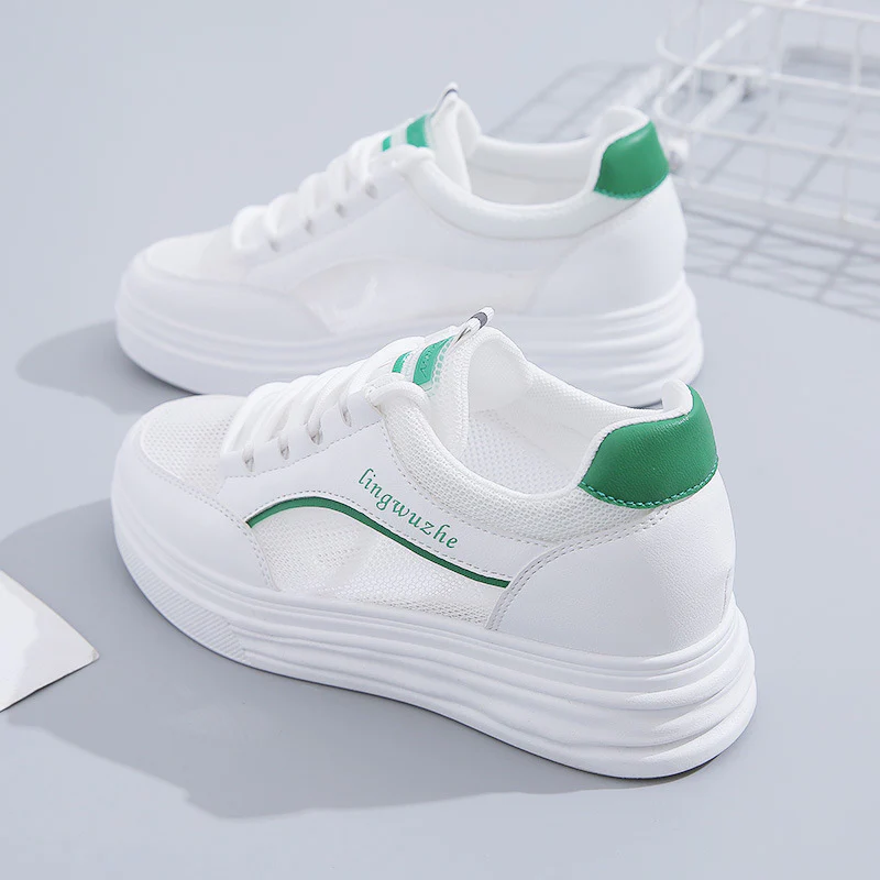 Damen Lifestyle Sneakers mit atmungsaktiver Mesh-Oberfläche und bequemer Dämpfung Heidi Mode - Image 6