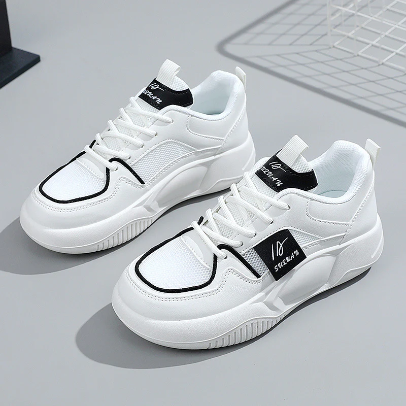 Damen Lifestyle Sneakers mit atmungsaktiver Mesh-Oberfläche und dämpfender Sohle Heidi Mode - Image 6