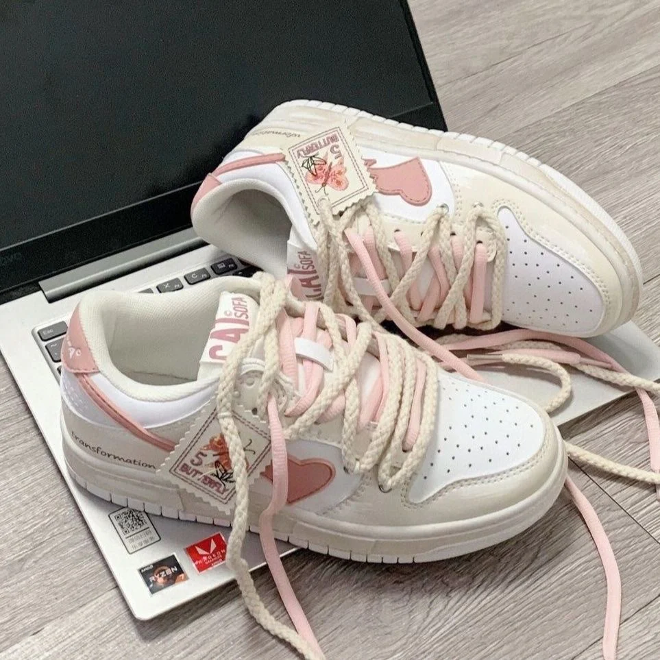 Damen Lifestyle Sneakers mit moderner Schnürung und hochwertigem Obermaterial Heidi Mode - Image 6