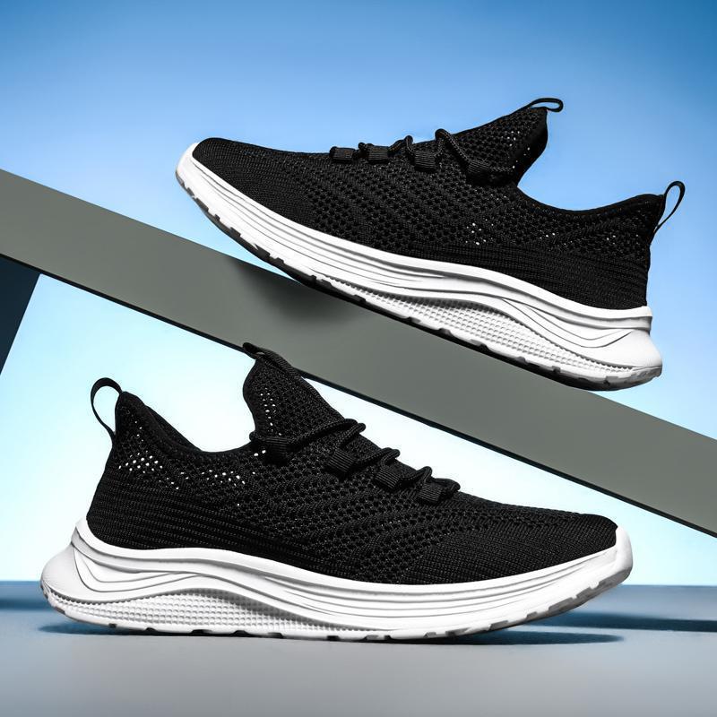 Damen Lightweight Lauf Sneakers mit atmungsaktivem Obermaterial und dämpfender Sohle Heidi Mode - Image 4