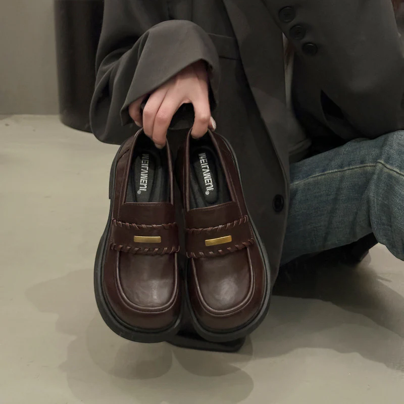 Damen Loafers mit komfortabler Sohle und modischem Riemen Heidi Mode - Image 3
