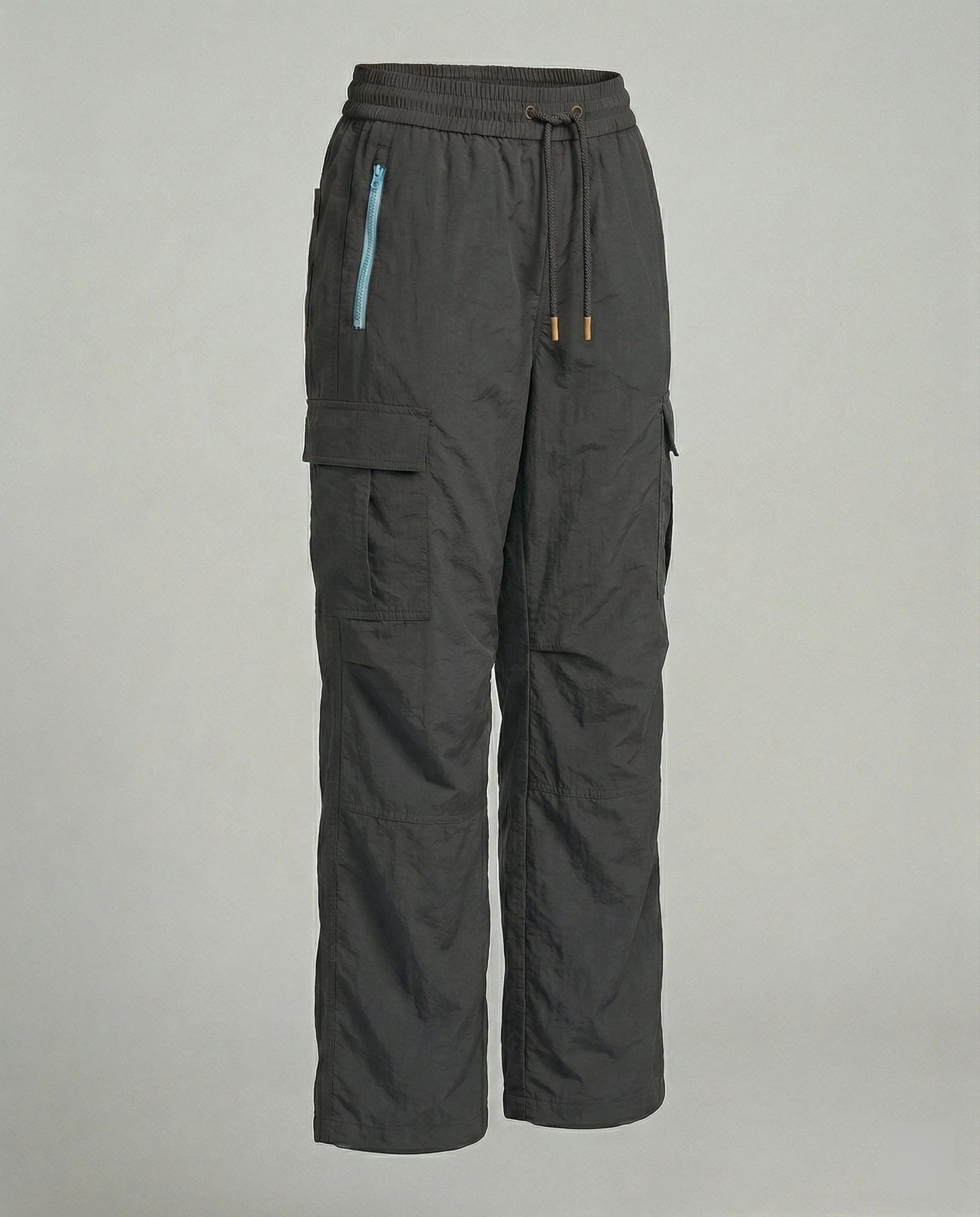 Lockere Trekkinghose mit wasserabweisender schnell trocknender Beschichtung elastischem Tunnelzugbund und Reißverschlusstaschen Heidi-Mode - Image 6